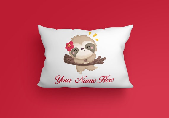 sloth pillow cases