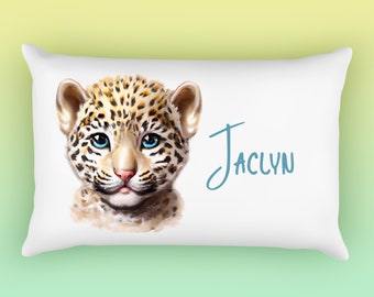 Animated Baby Jaguar Toddler Size 13x19 Pillowcase
