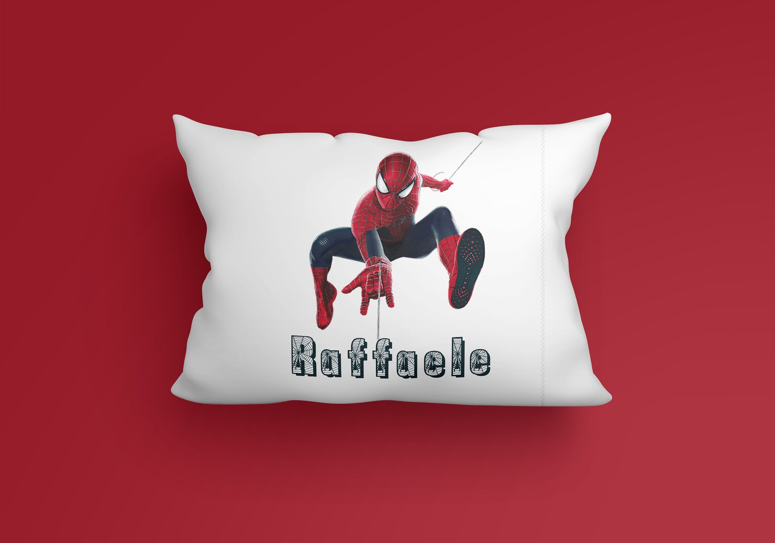 Personalized Spiderman Pillow Case Etsy