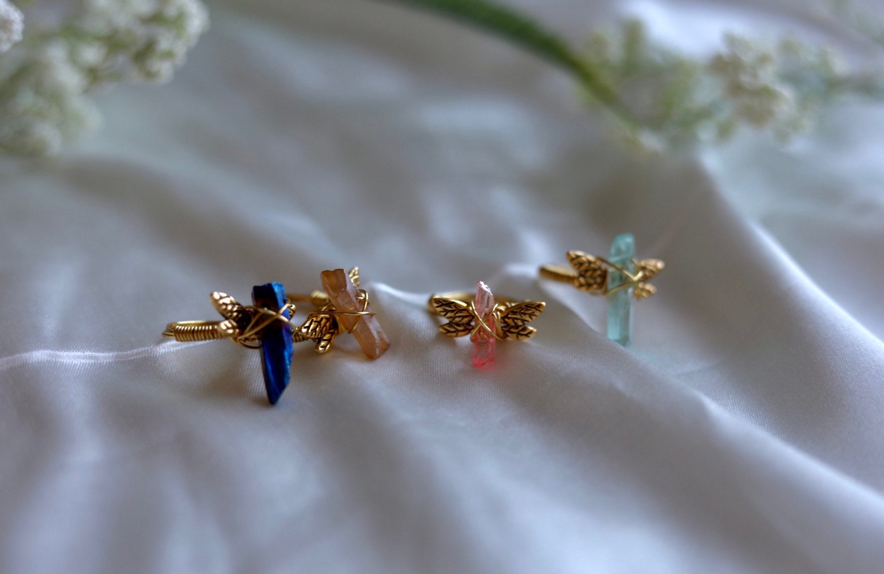 Handmade fairy rings Etsy