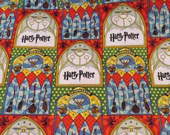 Tela con diseño mágico, tela con diseño de amigos, tela 100% algodón, tela hermosa