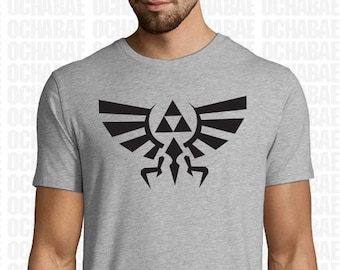 Legend of Zelda Hyrule logo Men's Tshirt