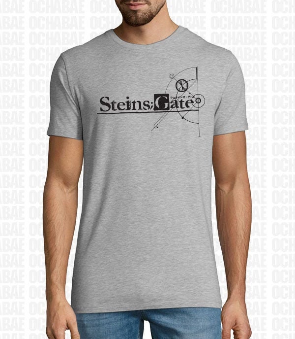 Camiseta Anime Steins Gate Personagens Engenharia Reversa - Culpa