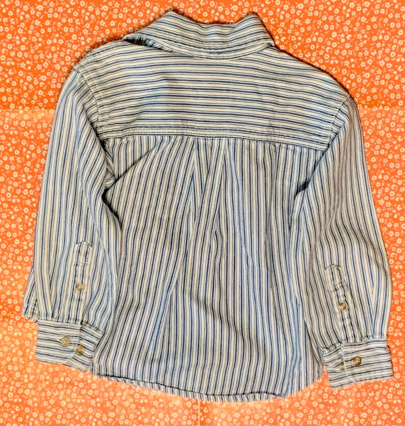 Kids vintage Sesame Street button up