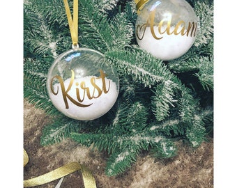 Personalised Baubles