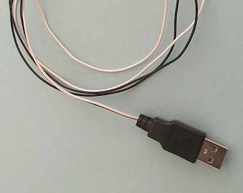 USB 5 volt power cable of your electronic project