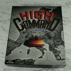 Boxed High Command 1939-1945, PC wargame on diskette