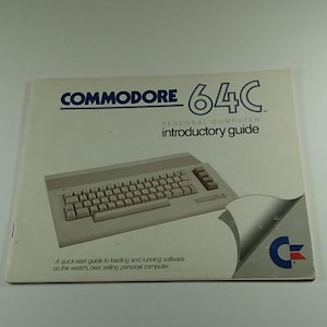 Commodore 64C Personal Computer Introductory Guide - Etsy UK