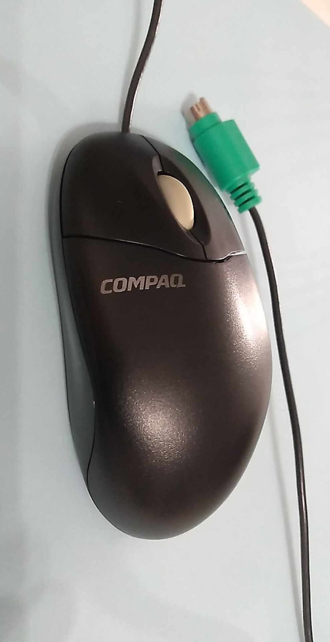 PS2 Ball Mouse - 2 Buttons and Scroller - Branded Compaq - Manufactured ...