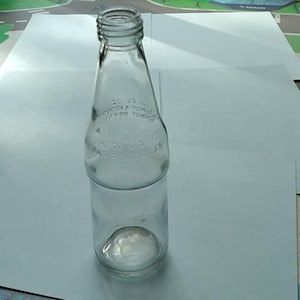 Vintage glass bottle