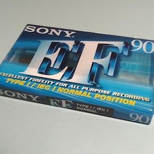 Cassette vierge de 90 minutes de Sony - Type I Normal