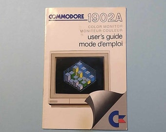 Commodore 1902A color monitor user guide