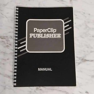 Manual for Paperclip Publisher, Desktop publishing application for the commodore 64