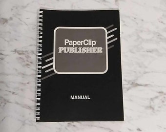 Manual for Paperclip Publisher, Desktop publishing application for the commodore 64