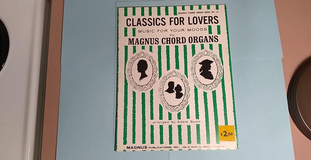 1959 Magnus Chord Organ Book Number 13 Classics for Lovers 26 Pages Etsy