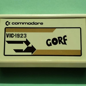 Gorf VIC-20 ゲーム オン カートリッジ (テスト済み、動作中)