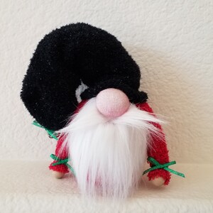 Rot und schwarz Gnome, Weihnachten Gnome, Urlaub Gnome