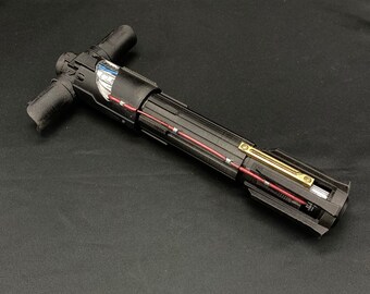 3D Printed Kylo Ren Lighsaber Hilt Cosplay/Prop/Collectable 1:1 Scale 3D Printed Kylo Ren Lighsaber Hilt Cosplay/Prop/Collectable 1:1 Scale