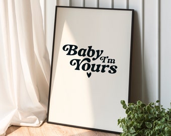Baby I'm Yours Print: Tekst piosenki Arctic Monkeys (do pobrania w wersji cyfrowej)