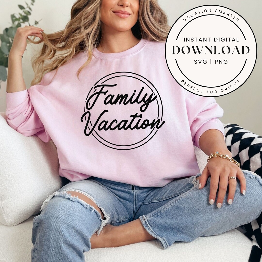 Family Vacation SVG | Summer Travel Shirt Design (digital Download) - Etsy