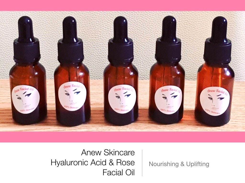 Rose & Vitamin C Facial Oil Etsy UK