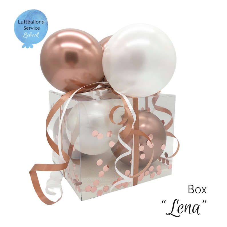Personalisierte Ballon-Box, Geschenkverpackung, Ballon-Verpackung, Geschenk, Geschenkballons Bild 7