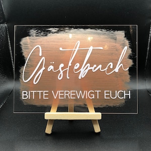 Acryl Schild Personalisiert Hochzeit Schild Acrylglas Dekoration Geschenk Platzschild Namen Fest