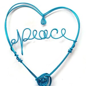 Lightweight Peace Christmas Tree Topper