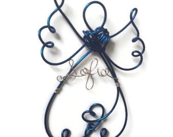 Adorno de ángel personalizado en 2 opciones de color