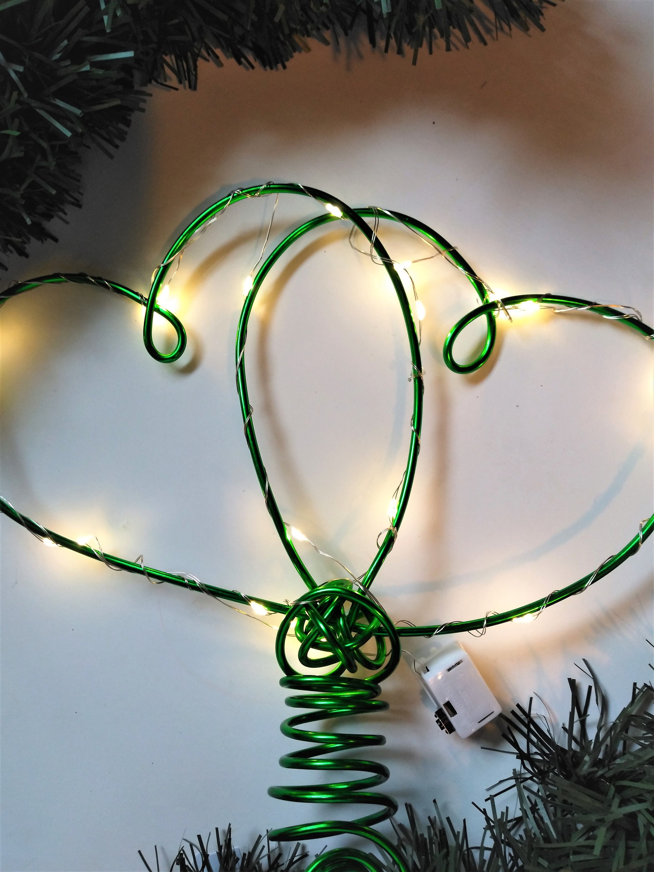 Lighted Hearts Tree Topper for Valentine's With LED Lights 
