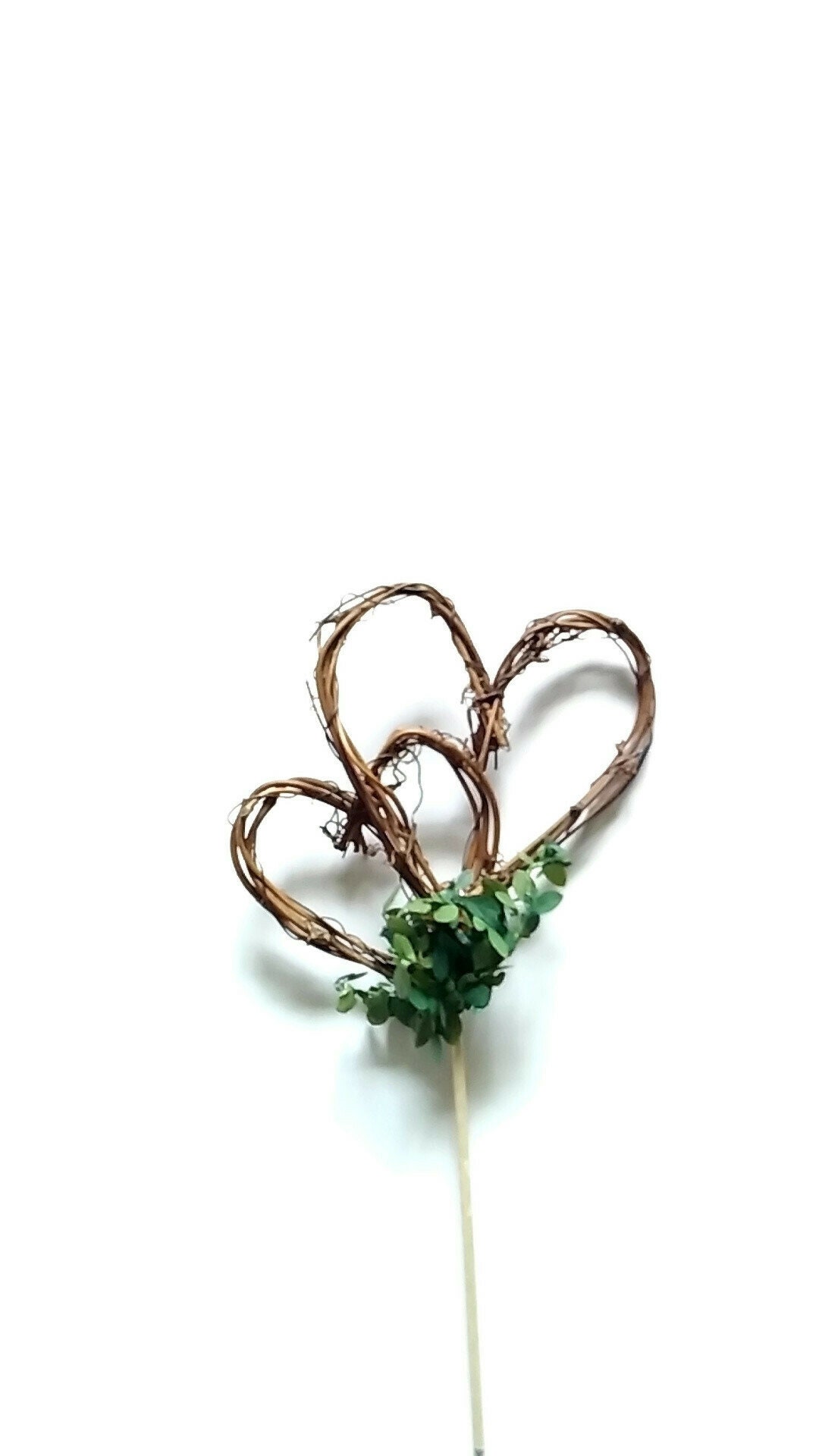 Enchanted Garden Theme Wedding Decor Cake Topper With Greenery
