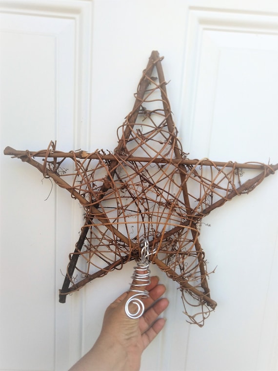 Large Christmas Tree Star 12 X 12 Inches Etsy