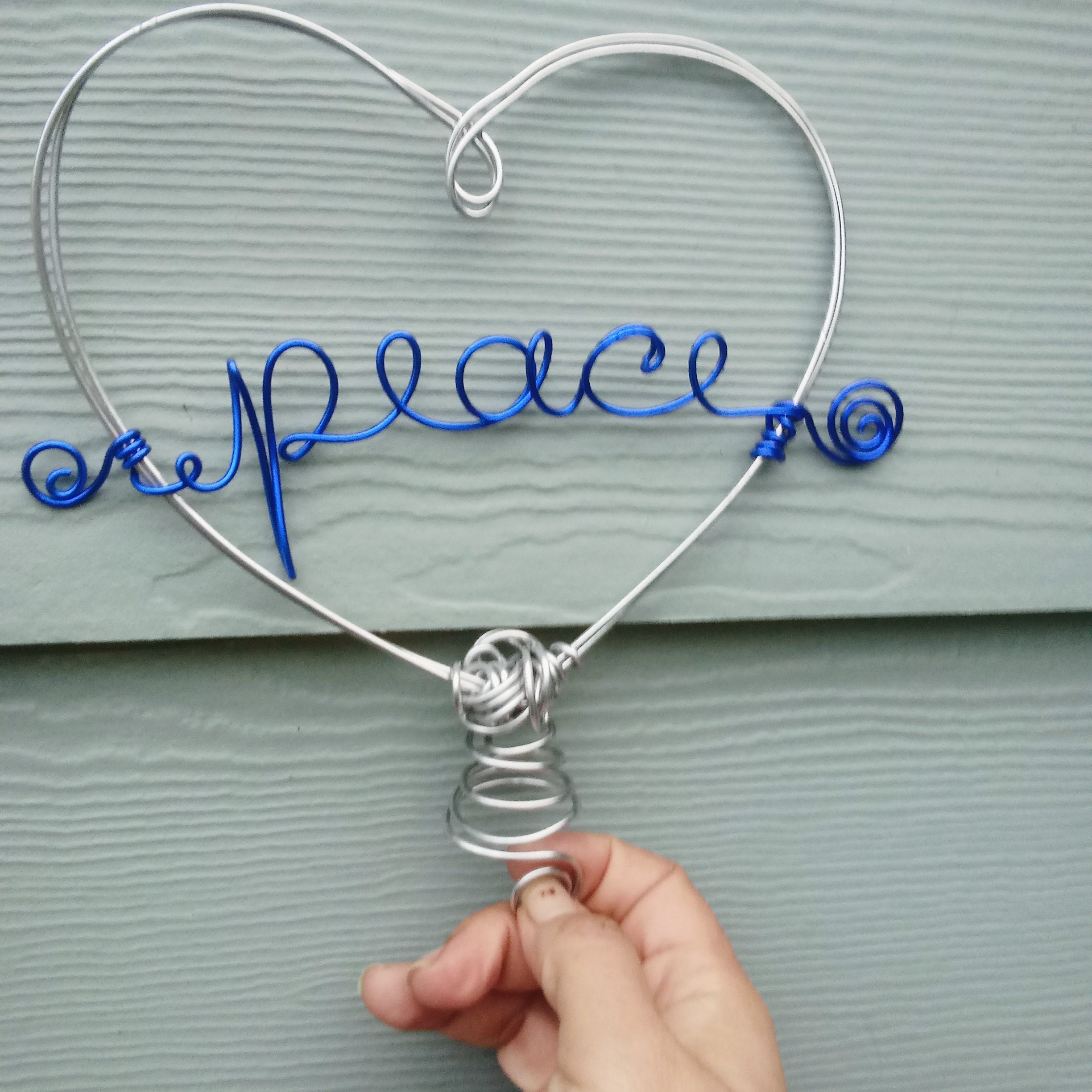 Peace Christmas Tree Topper - Etsy