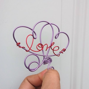 Mini Hearts Valentine Tree Topper