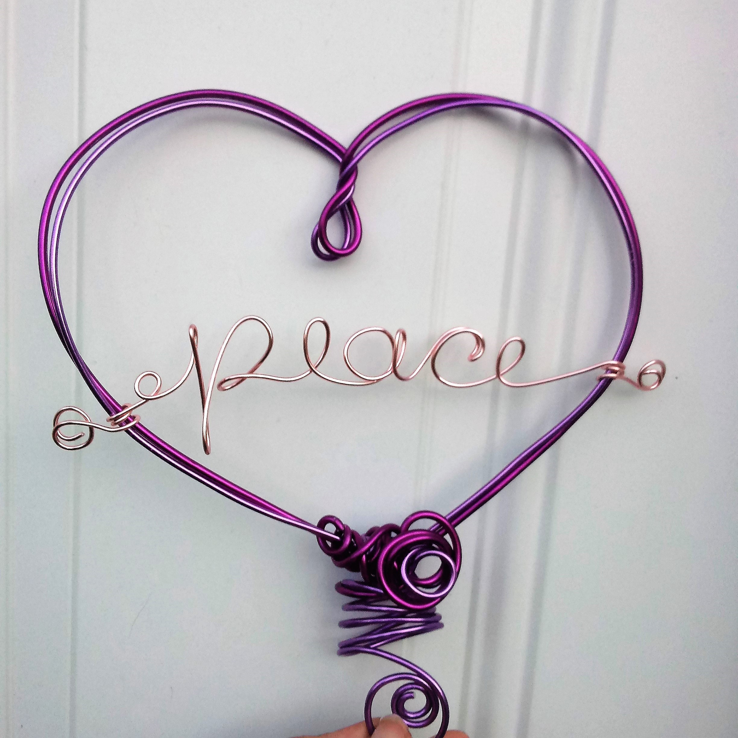 Peace Christmas Tree Topper - Etsy