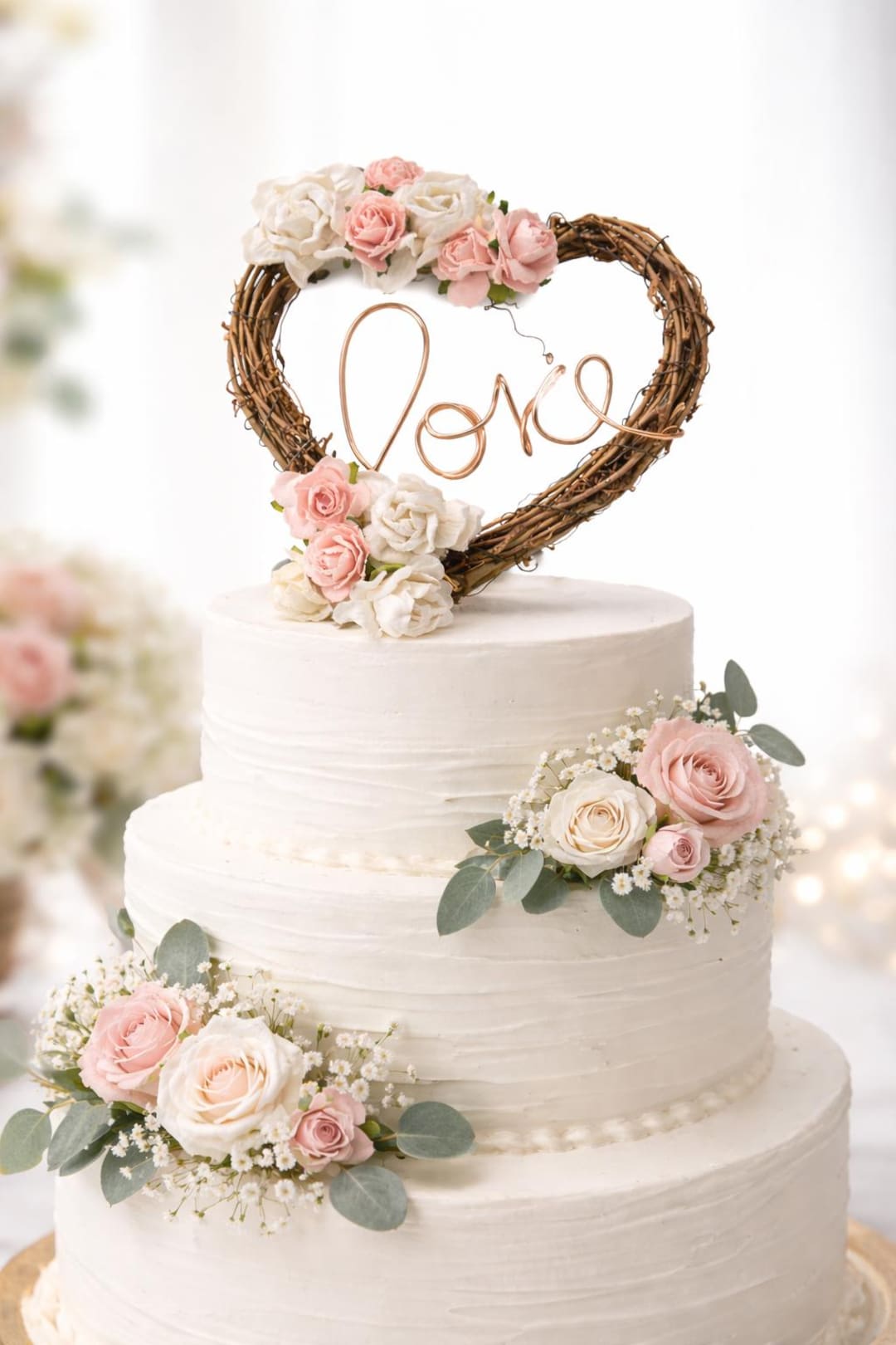 15 Roses Comestibles En Azyme Dekora – Fleurs Gaufrette 7 Cm Sans Gluten, Sans Sucre, Sans Lactose – Décoration Gâteau