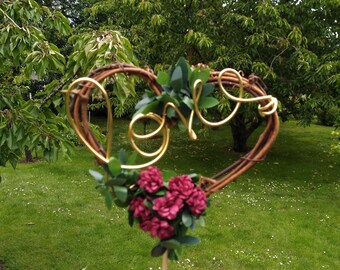 Love Cake Topper For Rustic Theme Wedding Decorating