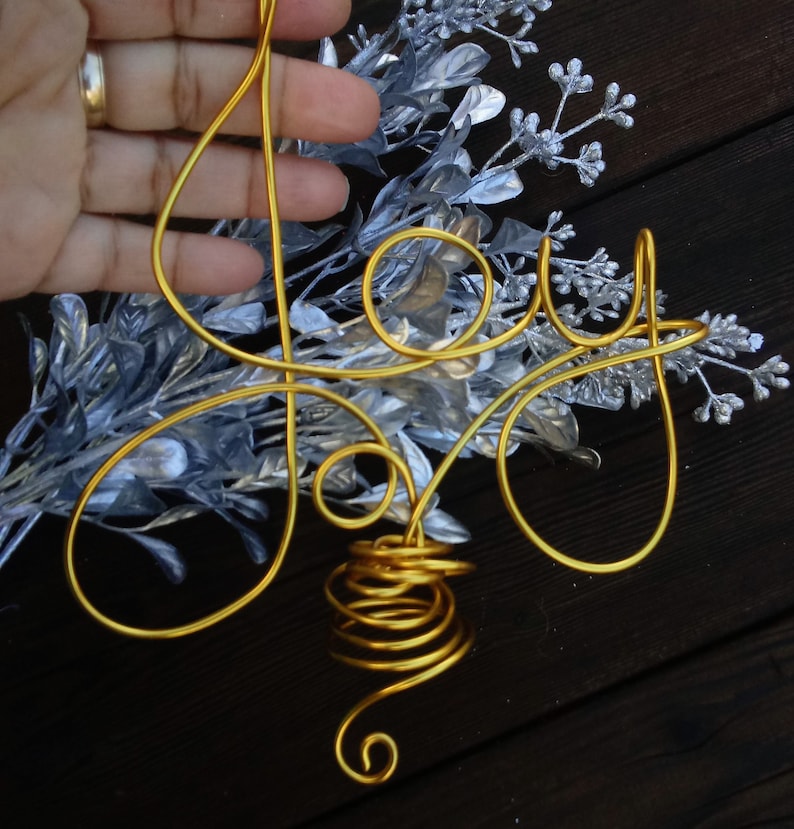 Joy Christmas Tree Topper - Etsy