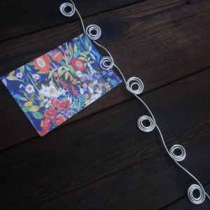 Draht Kartenhalter für Weihnachtskarten