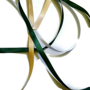 Dünnes Satinband, 1,5 m Länge x 3/8 Zoll