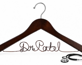 Appendiabiti personalizzato per toga di dottorato, regalo di laurea personalizzato