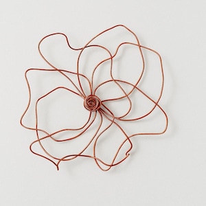 Wire Wall Flower for Any Room At Home or Office