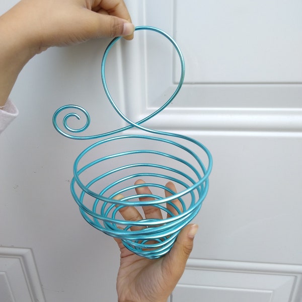 Large Wire Air Plant Hanger Basket For Wall