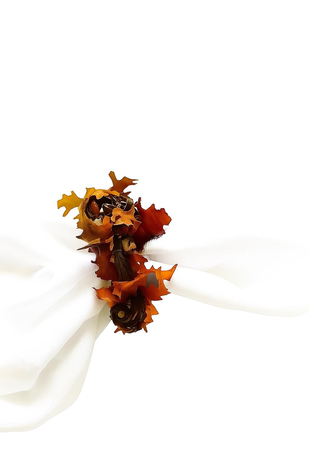 Thanksgiving Home Decor Napkin Rings, 5pcs