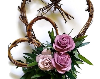 Rustic Floral Centerpiece, Weddings, Bridal Shower Nature Theme