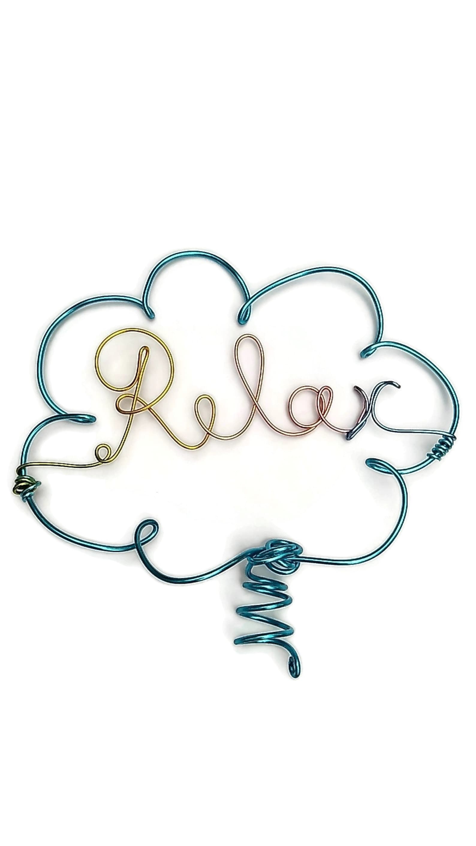 Relax Metal Tree Topper