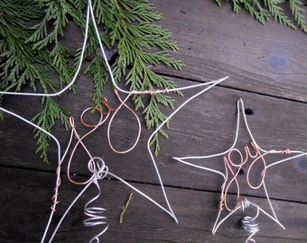 Rustic Modern Christmas Tree Star Small or Large