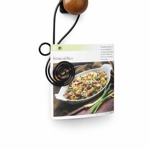 キッチンキャビネット用レシピカードハンガー - 色を選択