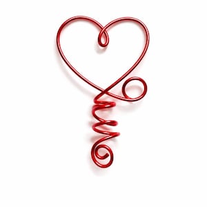 Miniature Heart Tree Topper