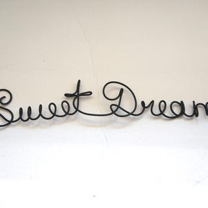 Sweet Dreams Sign For Wall of Nursery, Bedroom, Guest Room